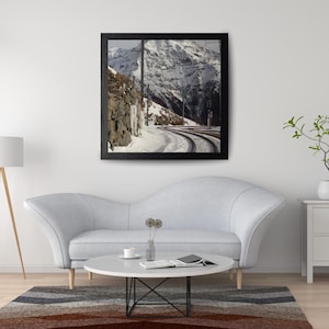 Schweiz Poster | Schweizer Alpen Original Kunstdruck, Die Schweiz Ästhetischer Druck, Die Schweiz Landschaft. Fotografie von Erin Brundage