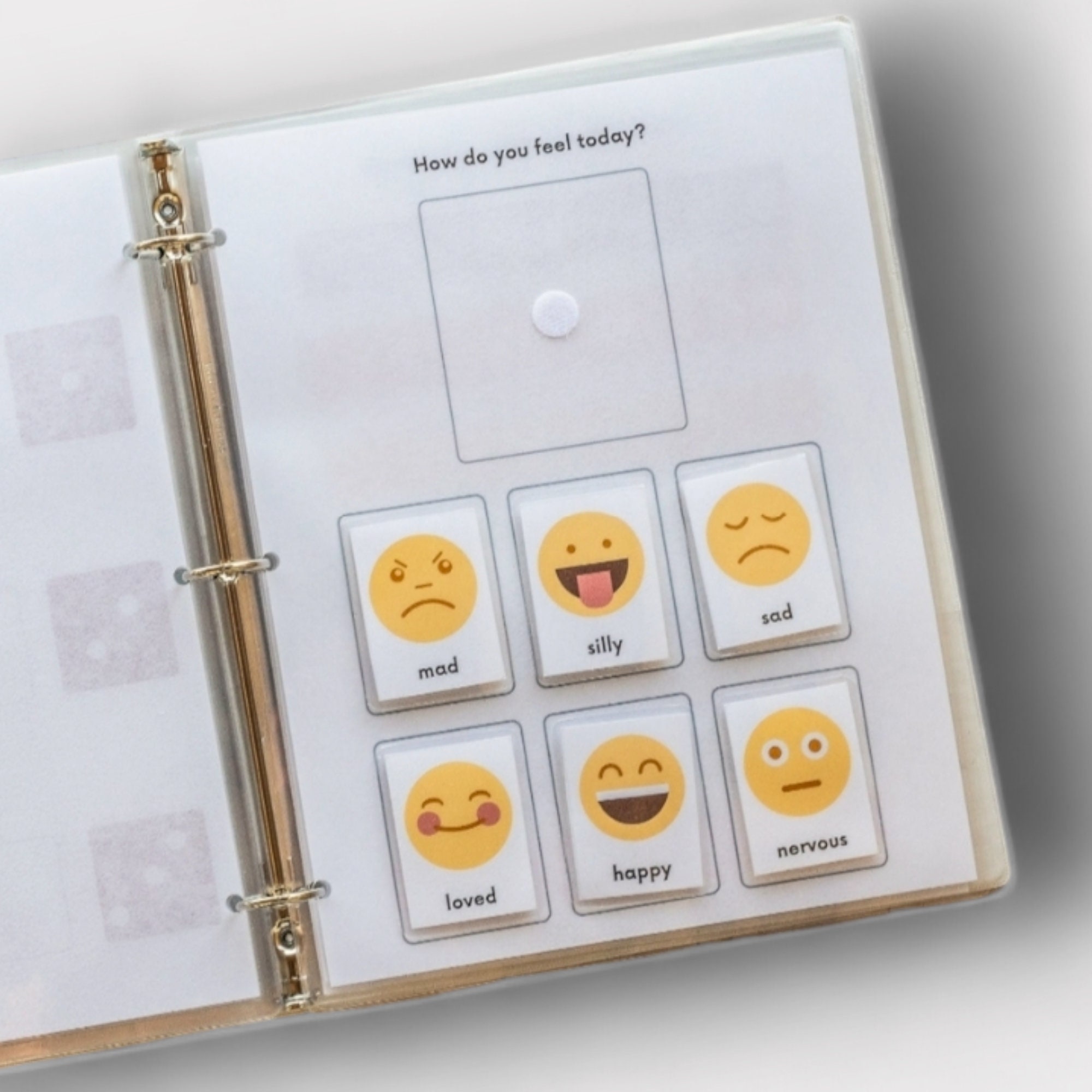 Finished Ready to Ship Busy Binder / Velcro, Laminated, Binder Included ...