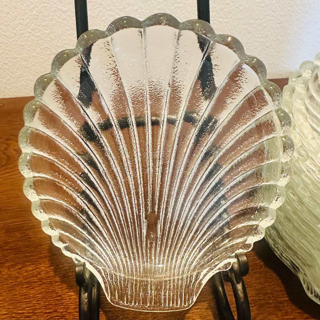 Anchor Hocking Vintage Shell Appetizer Plates - Etsy