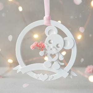 Loop · Maus mit Blumen
