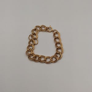 Vintage Avon Link Bracelet Goldtone Small