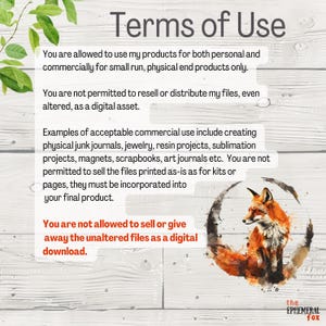 The image is a digital illustration featuring a fox in a circular frame, with a watermark or logo at the bottom.