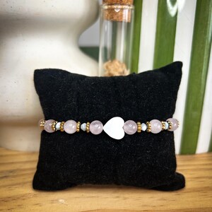 Rose quartz bracelet