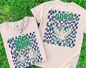 Duck Duck Goose PNG,Trending Front and Back Sublimation Design,Preppy Catch Phrase Shirt Design,Beach Vacation Duck ,Funny Goose,Summer Png,