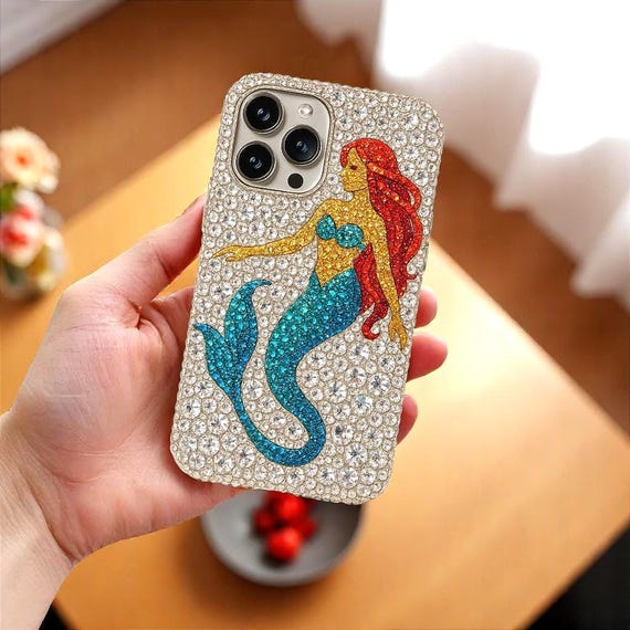 Bling Mermaid Phone Case for iPhone 17 16 15 14 13 Air Pro Max, Samsung S23 S24 S25 Ultra, Personalized Decoden Rhinestone Christmas Gifts - Etsy Bling Mermaid Phone Case for iPhone 17 16 15 14 13 Air Pro Max, Samsung S23 S24 S25 Ultra, Personalized Decoden Rhinestone Christmas Gifts - Etsy