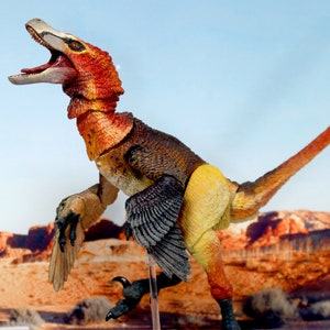 Dinosaur Action Figure Toy Raptor Animal Beasts of the Mesozoic Sculpted by Creative Beast Studio Decor Figurine Animal Sculpture Design Art