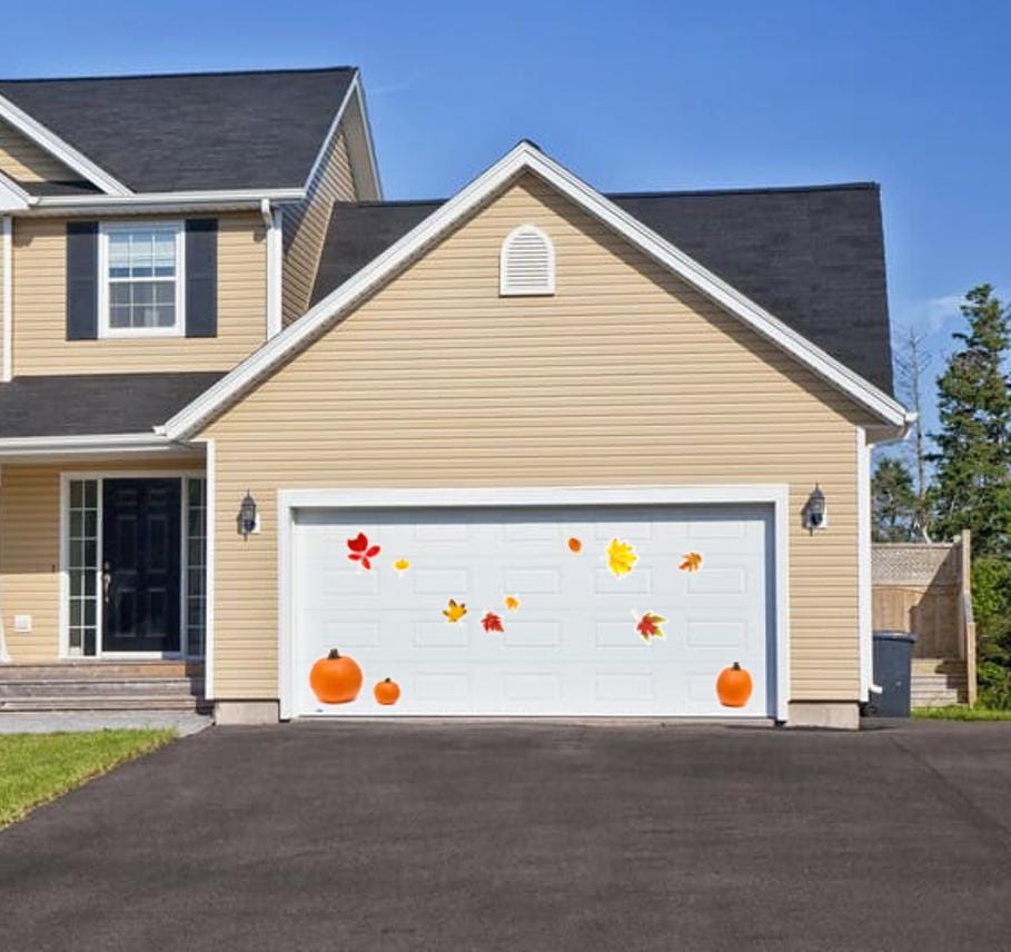 Thanksgiving Garage Door Banner Cover 7 X 16 Ft, Happy - View #4