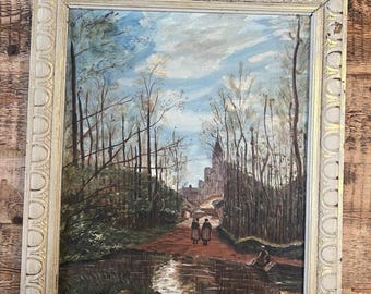 カミーユ・コロー - モルトフォンテーヌの思い出 1864年 美術館品質の