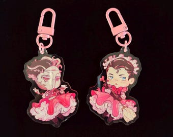 League of Legends Jayce & Viktor ‘Cafe Cuties’ Acrylic Keychain