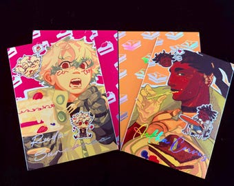 Gachiakuta Rudo Surebrec & Arhka Corvus Dessert Photocard