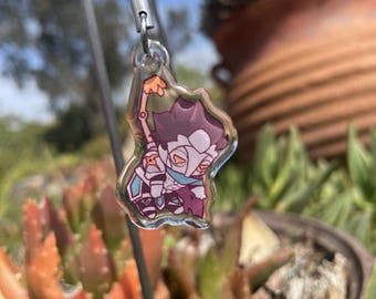 LEAGUE OF LEGENDS Machine Herald Viktor Chibi Phone Charm Acrylic Keychain