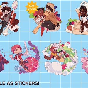 Arcane Dessert Charms || 3”-4&quot; Glitter Epoxy Acrylic || Jayce, Viktor, Mel, Ekko, Caitlyn, Jinx, Vi