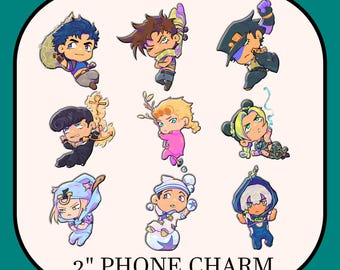 Mini Charms para teléfono BIZARRE ADVENTURE