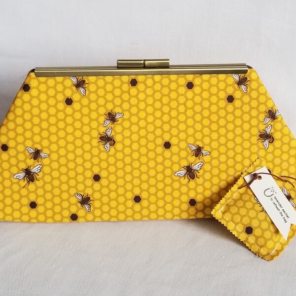 Frame Clutch Purse Etsy