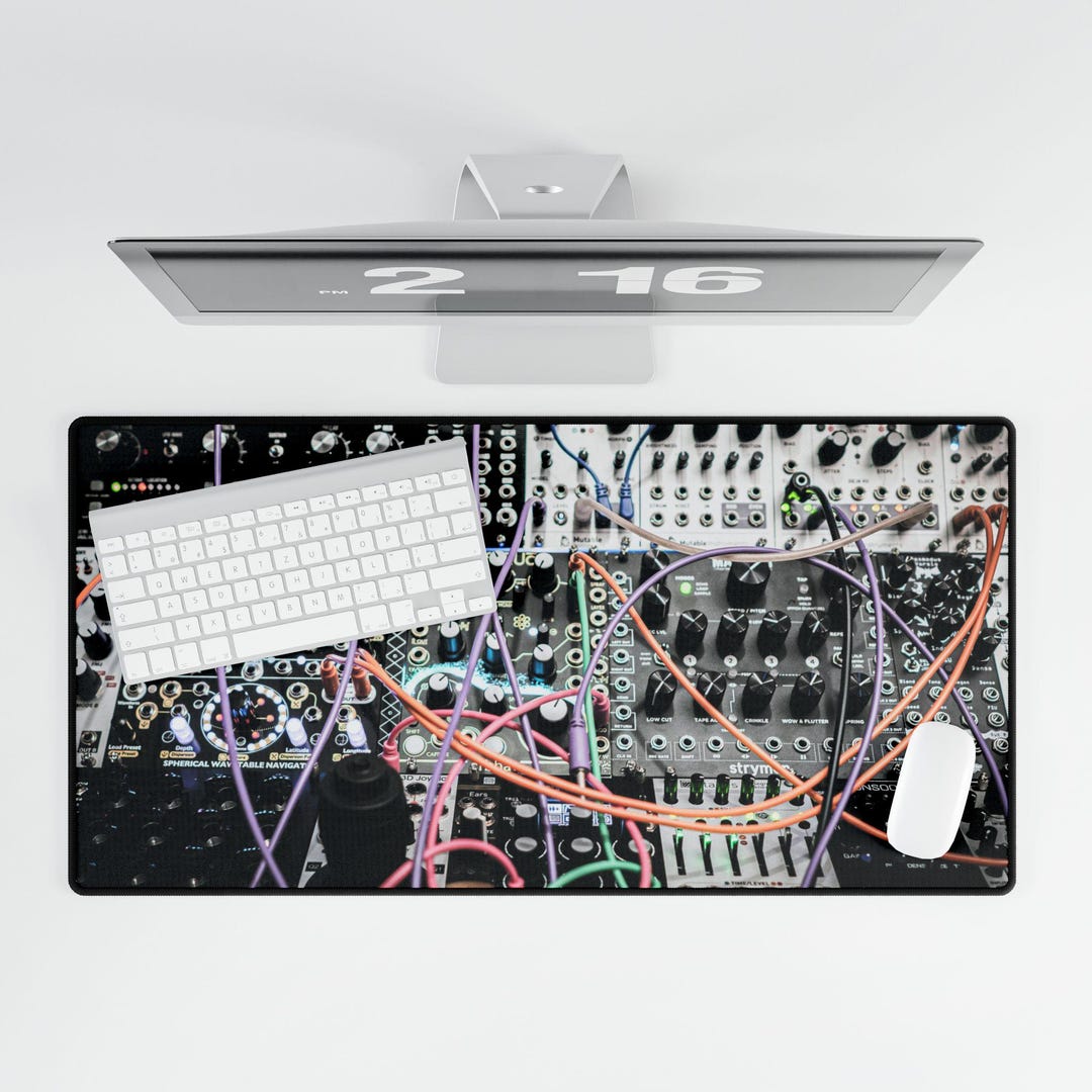 Modular Synth Rack Desk Mat - Etsy