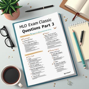 MLO 試験の古典的な質問パート 3 – バイリンガルの説明と比較表を含む 66 ページの PDF 中和訳考题讲解第三部分