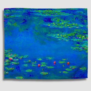 Monet Water Lilies Duvet Cover: Impressionist Art Bedding