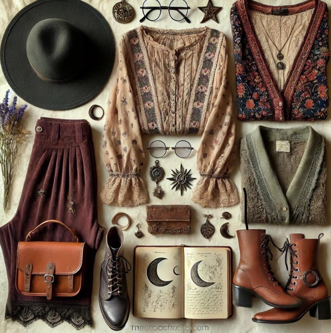 The Jet Owens Aunts Practical Whimsy Goth Magic Bundle, Thrift Style ...