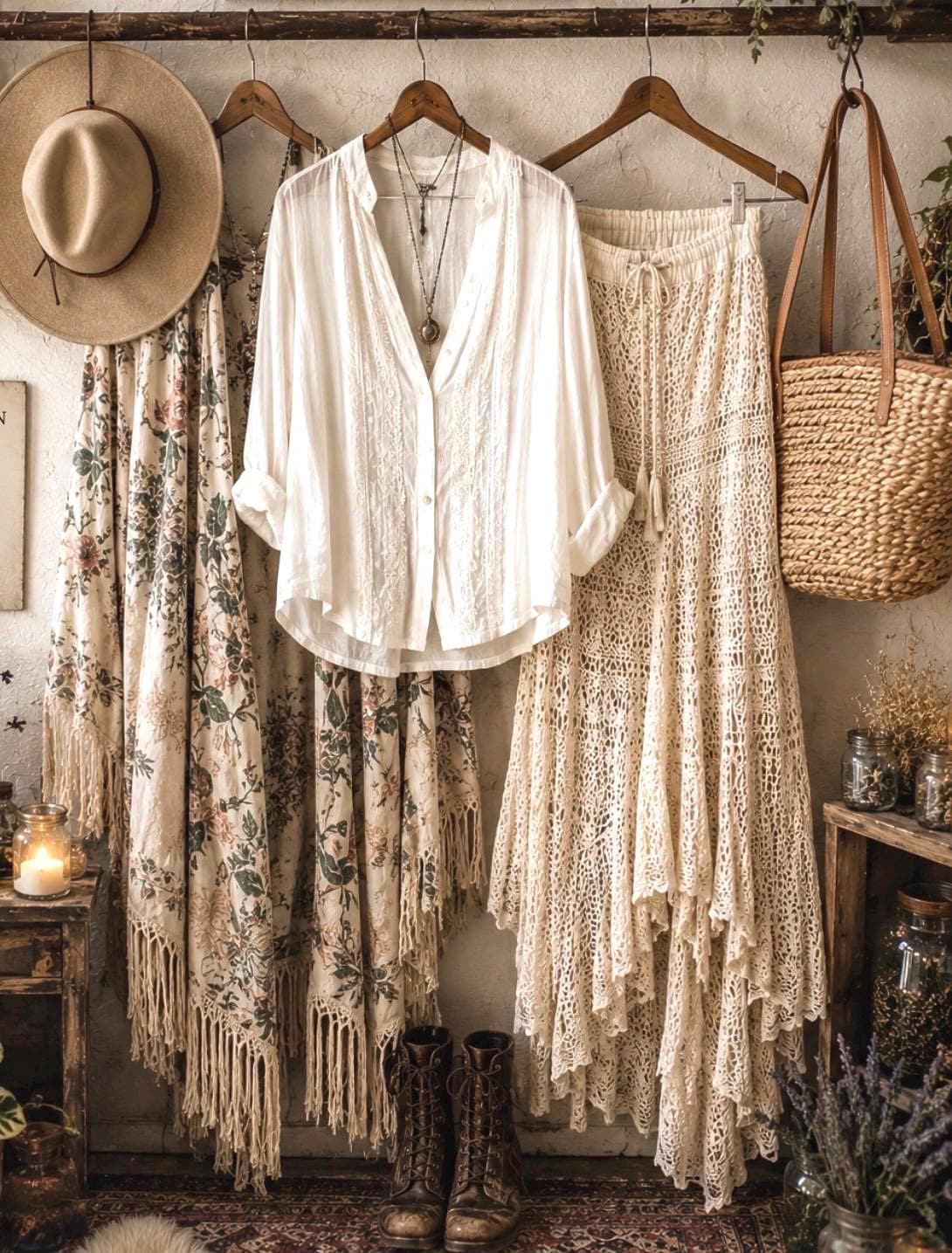 Fall Boho Dress