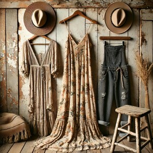 Summer Boho Rocker Chic Style Box Thrifted Bohemian Festival Bundle One ...