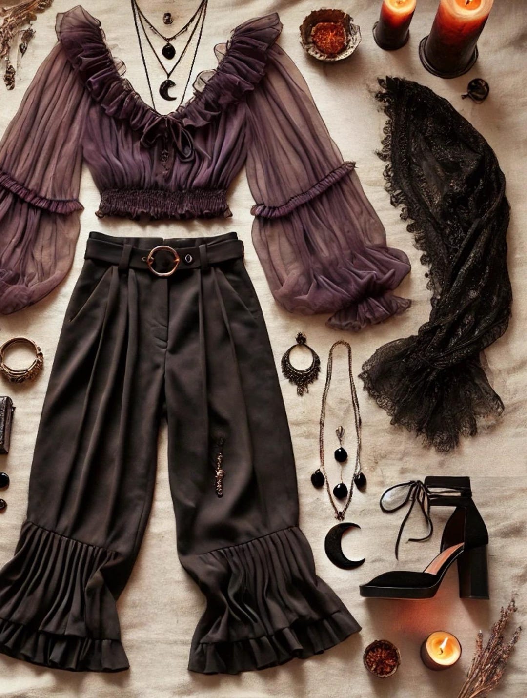 Gilly Owens Practical Magic Thrift Box: Goth Witchy Style Bundle Xlarge ...