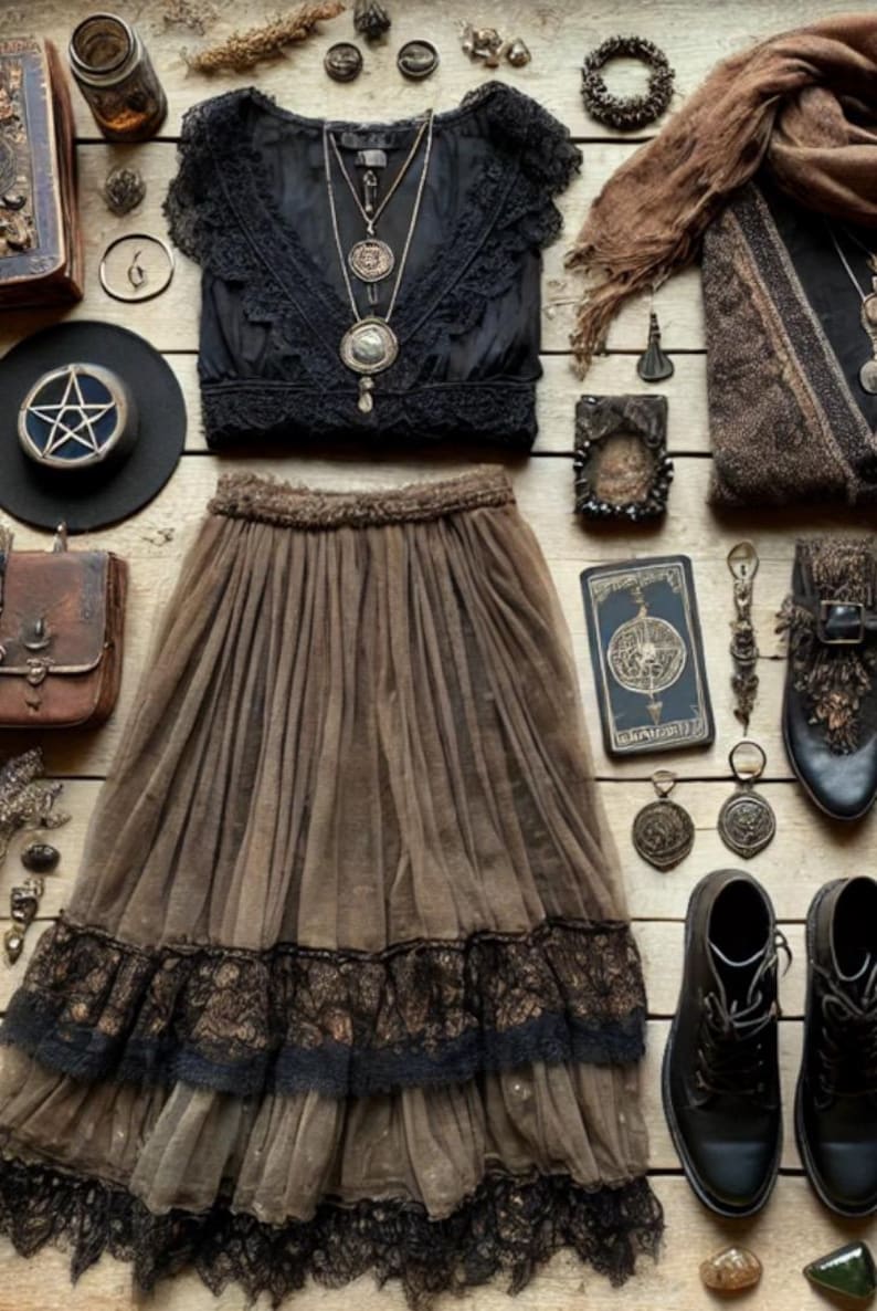 Gillian Owens Practical Magic Thrift Box: Witchy Goth Style Xlarge Plus ...