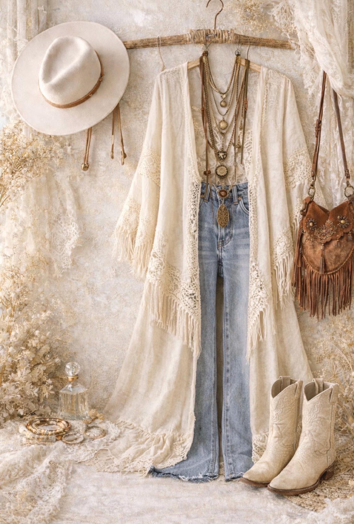 Boho Witchy Cottagecore Thrift Bundle, Style Box, Curated Capsule ...