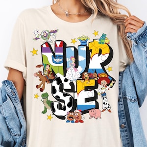 Nurse Toy Story Shirt, Disney Nurse Week Shirt, Woody Jessie Buzz Nurse Shirt, Nurse Team Sweatshirt, Disney Nurse Story Shirt, Nursing Tee