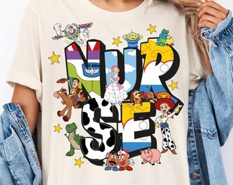 Nurse Toy Story Shirt, Disney Nurse Week Shirt, Woody Jessie Buzz Nurse Shirt, Nurse Team Sweatshirt, Disney Nurse Story Shirt, Nursing Tee