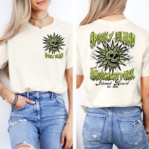 Spooky Island Halloween Shirt, Retro Halloween Shirt, Spooky Island Amusement Park Sweatshirt, Halloween Nostalgia Sweat, Halloween Gift Tee