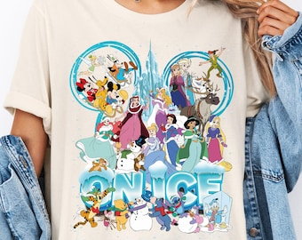 Disney On Ice Shirt, Mickey & Friends T-Shirt, Disney Princess On Ice Shirt, Disney Epcot Shirt, Disneyland Family Vacation 2026 Shirt