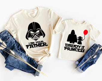Star Wars Family Matching Shirt, Disney Daddy&#39;s Princess Shirt, Galaxy&#39;s Edge Mom Dad Tee, Mandalorian Family Tee, Disney Family Trip Sweat