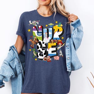 Nurse Toy Story Shirt, Disney Nurse Week Shirt, Woody Jessie Buzz Nurse Shirt, Nurse Team Sweatshirt, Disney Nurse Story Shirt, Nursing Tee