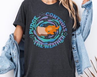 Disney Lilo and Stitch Pudge Controls The Weather Shirt, Disney Fish Pudge T-shirt, Magical Kingdom Hoodie, Disneyland Trip Sweatshirt