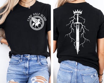 Camp Half-Blood Shirt, Greek Mythology Shirt, Camp Jupiter T-Shirt, Percy Jackson Tshirt, Chronicles Branches Tees, Book Lover Shirt