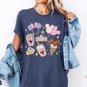 Disney Snacks Shirt, Magical Kingdom T-Shirt, Disney Just Here For The Snacks Sweatshirt, Disneyland Girls Trip Tee, WDW Family Vacation Tee