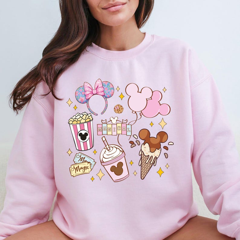 Disney Snacks Shirt, Magical Kingdom T-Shirt, Disney Just Here For The Snacks Sweatshirt, Disneyland Girls Trip Tee, WDW Family Vacation Tee