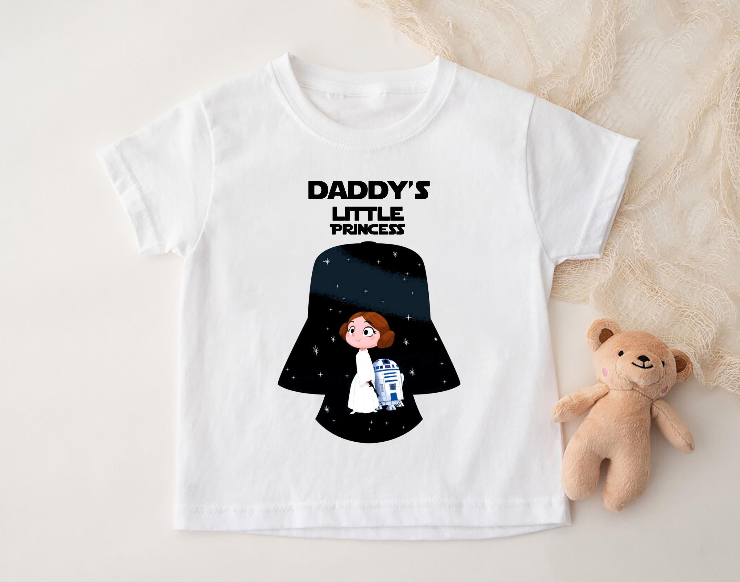 Daddy's Little Princess Leia Shirt, Disney Star Wars Toddler Shirt, Darth Vader Kids Shirt, Disney Family Vacation Shirt, Father's Day Shirt
