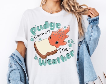 Disney Pudge The Fish Shirt, Lilo & Stitch Pudge kontrolliert das Wetter T-Shirt, Disney Animal Kingdom Shirt, Disneyland Familienurlaub Pullover