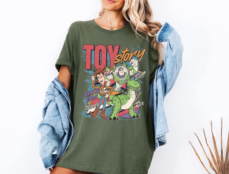 Retro Toy Story 1995 Shirt, Vintage I Knew It I Knew You T-Shirt, Woody and Friends Tees, Disneyland Toy Story Family Matching Tee