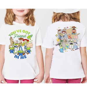 Disney You&#39;ve Got A Friend In Me Shirt, Disney Toy Story Shirt, Retro Disney Friends T-Shirt, Disneyland Pixar Family Vacation Sweatshirt