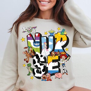 Nurse Toy Story Shirt, Disney Nurse Week Shirt, Woody Jessie Buzz Nurse Shirt, Nurse Team Sweatshirt, Disney Nurse Story Shirt, Nursing Tee