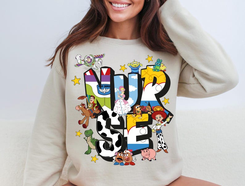 Nurse Toy Story Shirt, Disney Nurse Week Shirt, Woody Jessie Buzz Nurse Shirt, Nurse Team Sweatshirt, Disney Nurse Story Shirt, Nursing Tee
