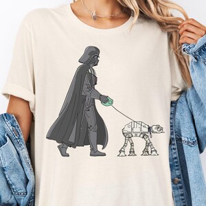 Star Wars Darth Vader At-At Shirt, Disney Galaxy War Shirt, Anakin Skywalker Tee, Disneyland Magic Kingdom Shirt, Disney Trip 2025 T-Shirt