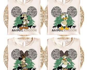 Mickey And Friends Safari Shirt, Disney Animal Kingdom Matching Shirt, Disneyland Wild Trip Shirts, Minnie Donald Daisy Safari Mode Shirts