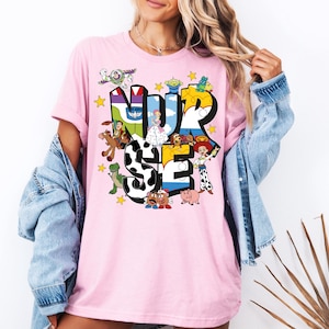 Nurse Toy Story Shirt, Disney Nurse Week Shirt, Woody Jessie Buzz Nurse Shirt, Nurse Team Sweatshirt, Disney Nurse Story Shirt, Nursing Tee