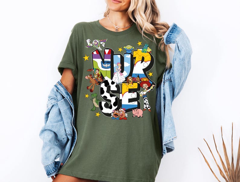 Nurse Toy Story Shirt, Disney Nurse Week Shirt, Woody Jessie Buzz Nurse Shirt, Nurse Team Sweatshirt, Disney Nurse Story Shirt, Nursing Tee