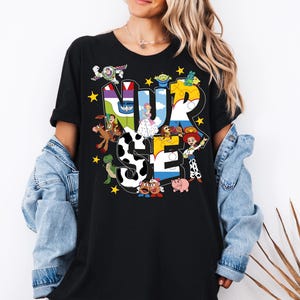 Nurse Toy Story Shirt, Disney Nurse Week Shirt, Woody Jessie Buzz Nurse Shirt, Nurse Team Sweatshirt, Disney Nurse Story Shirt, Nursing Tee