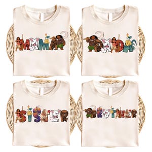 Custom Princess Moana Family Shirt, Disney Maui Hei Hei Shirt, Disney Moana Mom & Dad Shirt, Disneyland Family Vacation Matching Tees