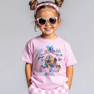 Lilo and Stitch Birthday Girl Shirt, Personalized Disney Birthday Shirt, Disney Stitch Birthday Sweatshirt, WDW Birthday Family Vacation Tee